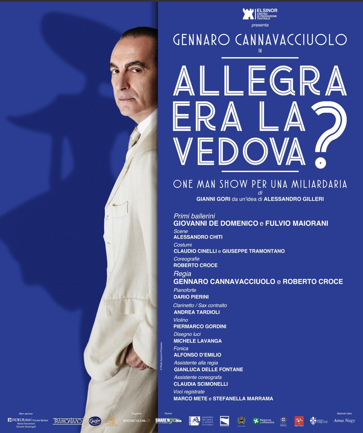 Tournee Spettacolo Allegra era la Vedova? 2018-2019