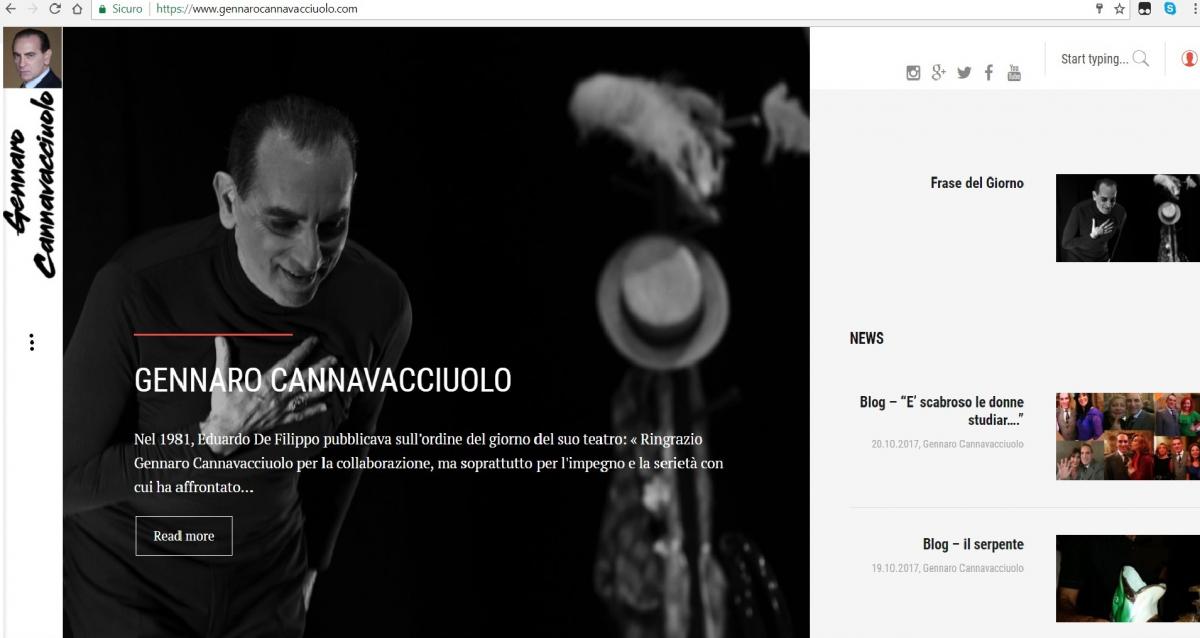 Blog – nuovo sito www.gennarocannavacciuolo.com