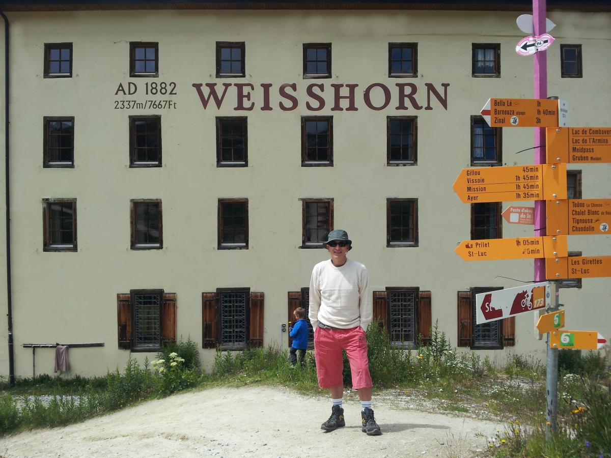 Hotel Weisshorn-un italiano sulla vetta