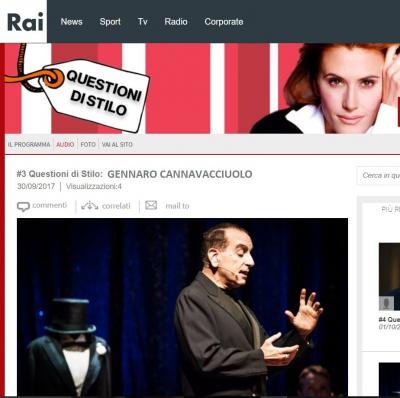 Blog – intervista per Radio Rai  
