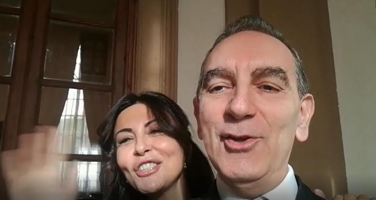 Un video-saluto da Sabrina Ferilli e Gennaro per Gianni